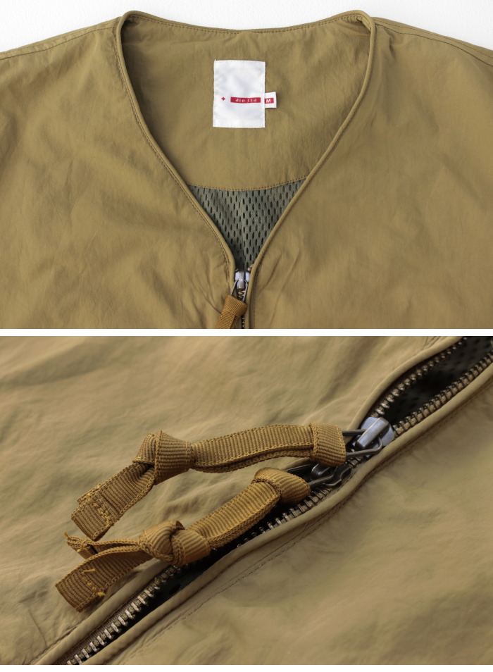 ディップ dip ノーカラージップアップジャケット 51-6255 メンズ レディース カーディガン ZIP 2025春夏 /返品・交換不可/SALE セール | dip | 03