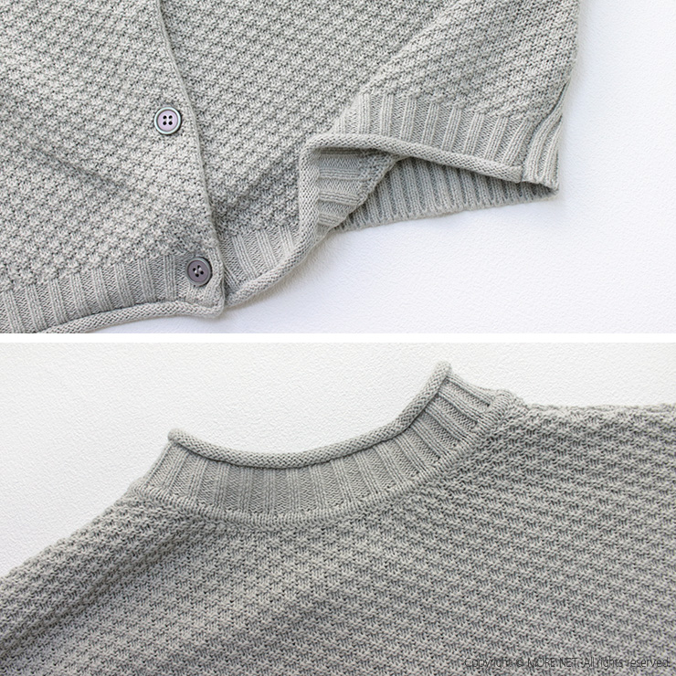 マオメイド mao made かのこ編み2WAYドルマンスリーブカーディガン 511114 トップス アウター 無地 洗える レディース 2025春夏 /返品・交換不可/SALE セール | mao made | 12