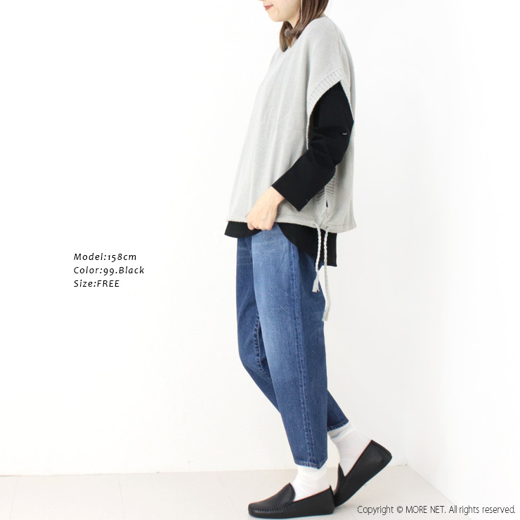 マオメイド mao made ORGANIC FIELD OF VIEWいつものラウンドヘムTEE 511201 トップス 長袖 無地 レイヤード 重ね着 日本製 レディース 2025春夏 | mao made | 05