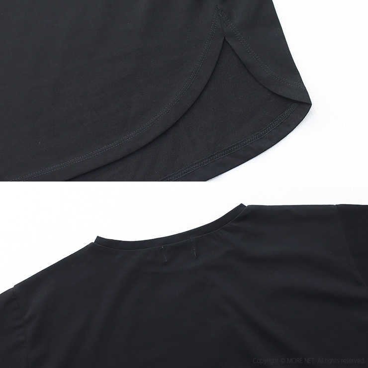 マオメイド mao made ORGANIC FIELD OF VIEWいつものラウンドヘムTEE 511201 トップス 長袖 無地 レイヤード 重ね着 日本製 レディース 2025春夏 | mao made | 08