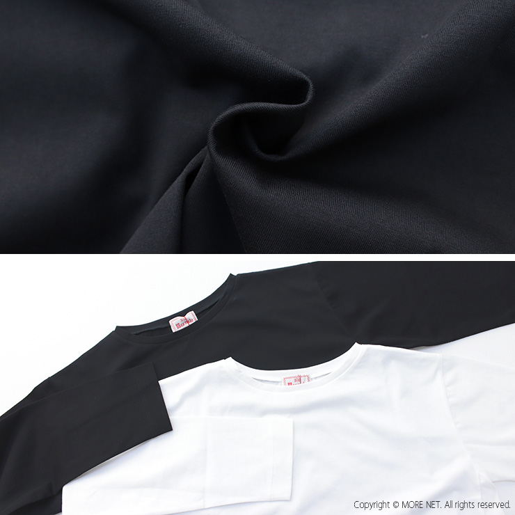 マオメイド mao made ORGANIC FIELD OF VIEWいつものラウンドヘムTEE 511201 トップス 長袖 無地 レイヤード 重ね着 日本製 レディース 2025春夏 | mao made | 09