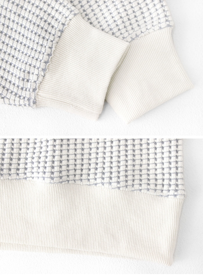 SLICK（スリック） ビッグワッフルプルオーバー 5131014 メンズ ニット