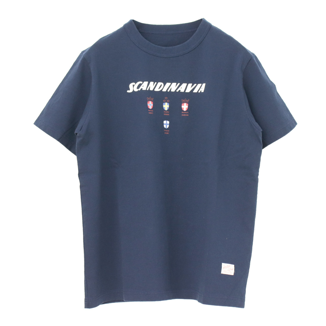 快晴堂 かいせいどう 半袖UNI-Tシャツ BASIC FIT C柄 スカンジナビア 51C-109  日本製 プリント ロゴ 刺繍 トップス レディース 2025春夏 | 快晴堂 | 03