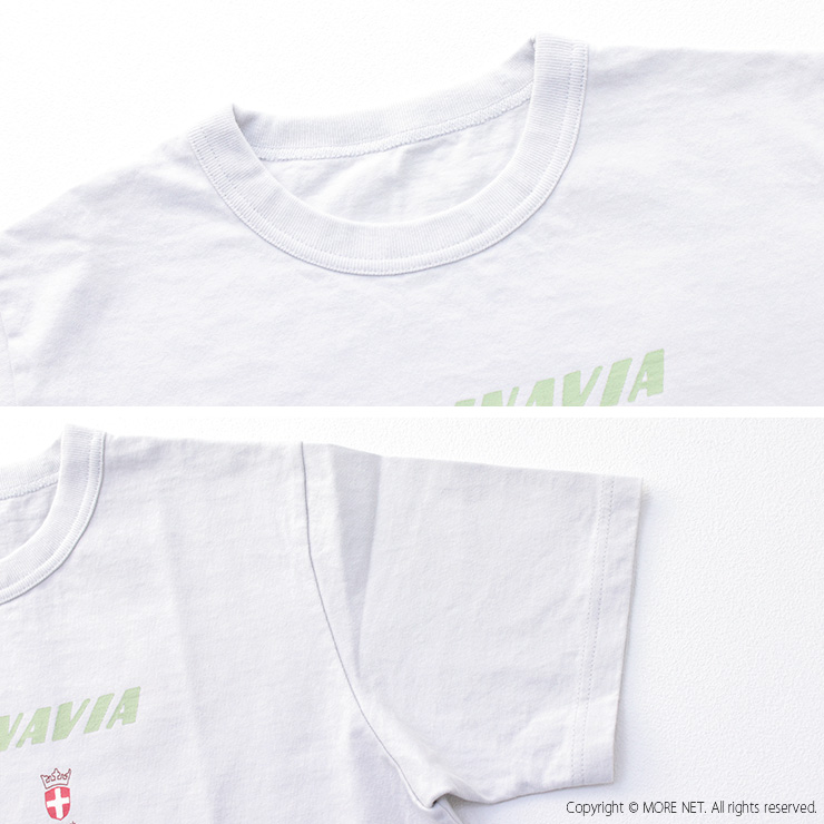 快晴堂 かいせいどう 半袖UNI-Tシャツ BASIC FIT C柄 スカンジナビア 51C-109  日本製 プリント ロゴ 刺繍 トップス レディース 2025春夏 | 快晴堂 | 09