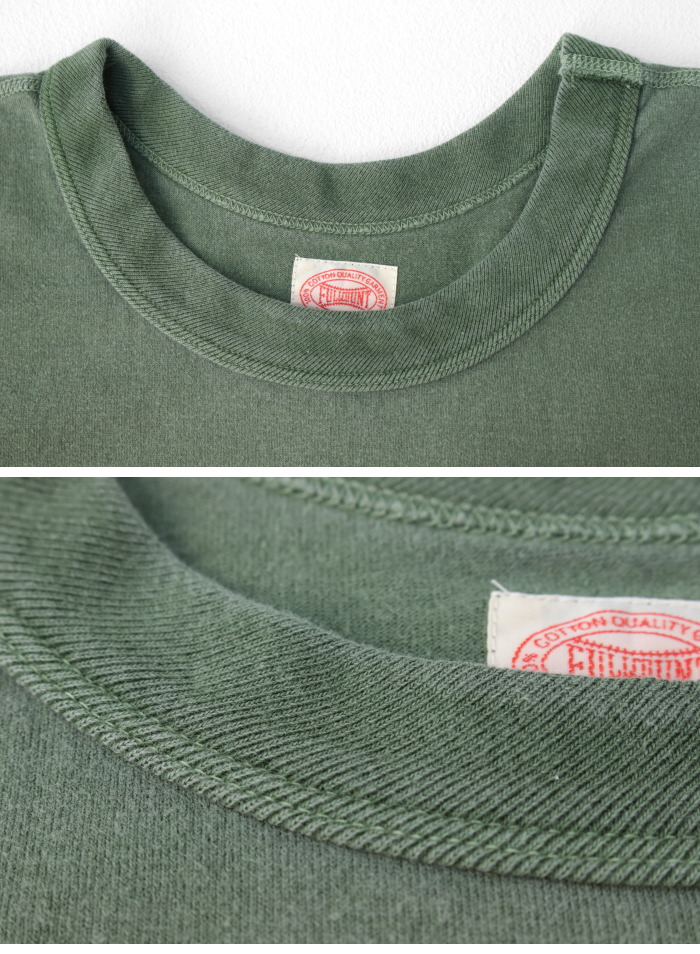 フルカウント FULLCOUNT ピグメントダイ フラットシームヘビーウェイトTシャツ 5222-25 メンズ 日本製 半袖 無地 2025春夏 | FULLCOUNT | 05