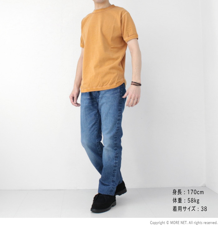 フルカウント FULLCOUNT ピグメントダイ フラットシームヘビーウェイトTシャツ 5222-25 メンズ 日本製 半袖 無地 2025春夏 | FULLCOUNT | 11