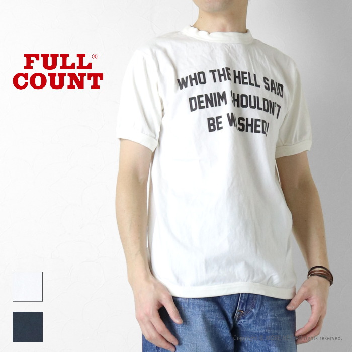 FULLCOUNT（フルカウント） プリント半袖Tシャツ 5222PT-10 メンズ