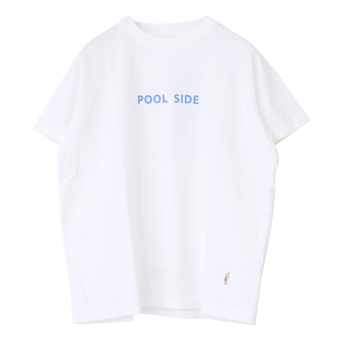快晴堂 かいせいどう 海上がりUNI-Tシャツ BASIC FIT/C柄：プールサイド 52C-103 トップス プリント 半袖 無地 ロゴ 刺繍 日本製 レディース 2025春夏 | 快晴堂 | 01