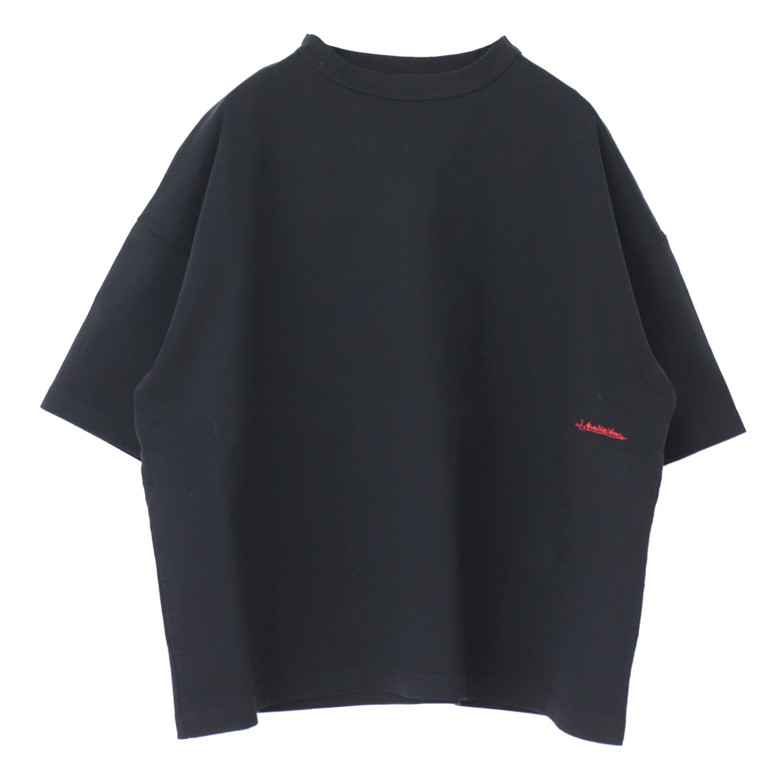 快晴堂 かいせいどう 首回りしっかり五分袖Girl'sTシャツ 52C-36 トップス 無地 刺繍 ワイド ポケット レディース 2025春夏 | 快晴堂 | 02