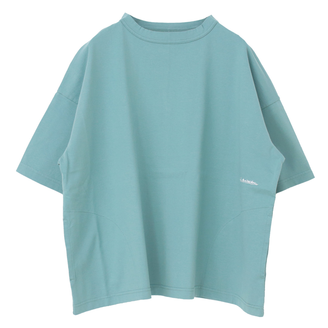 快晴堂 かいせいどう 首回りしっかり五分袖Girl'sTシャツ 52C-36 トップス 無地 刺繍 ワイド ポケット レディース 2025春夏 | 快晴堂 | 03