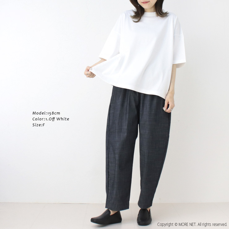 快晴堂 かいせいどう 首回りしっかり五分袖Girl'sTシャツ 52C-36 トップス 無地 刺繍 ワイド ポケット レディース 2025春夏 | 快晴堂 | 05