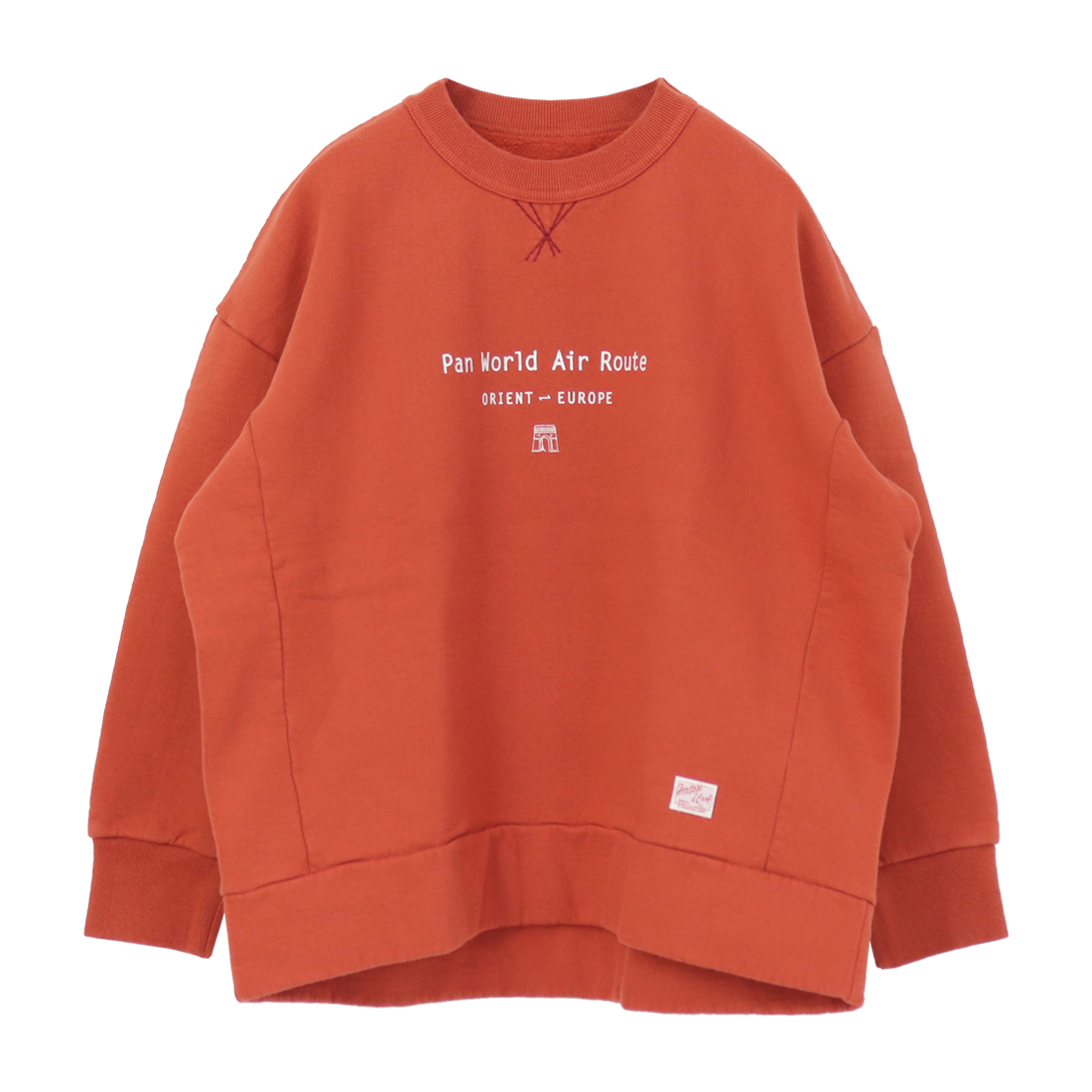 快晴堂 かいせいどう 裏起毛ロゴGirl'sトレーナー C柄 ポーラルート/サザンルート 53C-121 日本製 スウェット プリント レディース 2025秋冬 | 快晴堂 | 04