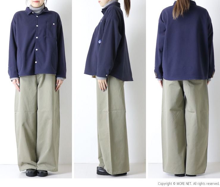 快晴堂 かいせいどう HAYATE 軽く暖かいフリース ステッチ沢山・羽織り