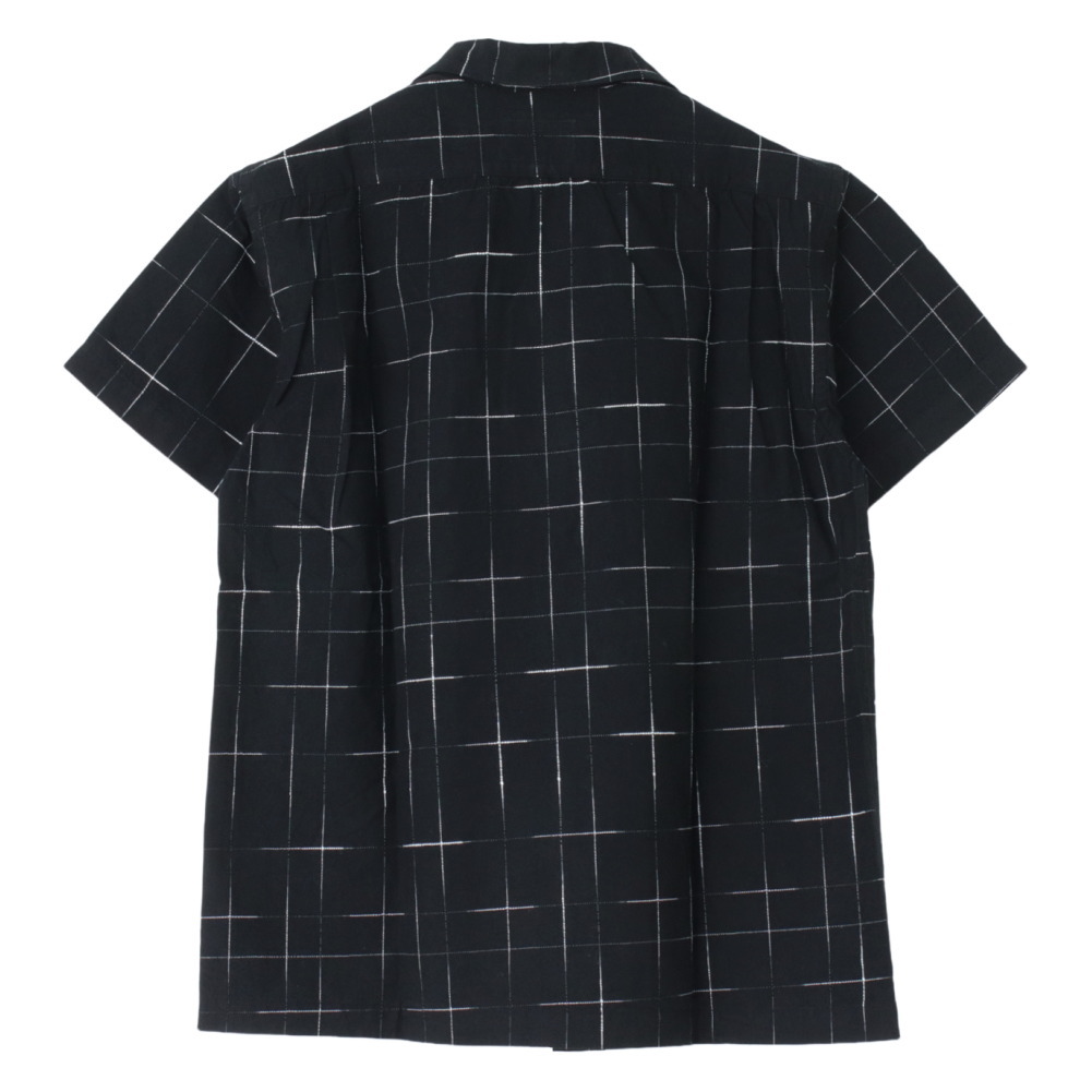ステュディオ・ダルチザン STUDIO D'ARTISAN 京黒紋付染 絣半袖シャツ 5720 メンズ 日本製 2025春夏 | STUDIO D'ARTISAN | 09