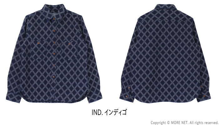 STUDIO D'ARTISAN（ステュディオ・ダ・ルチザン） インディゴ刺し子