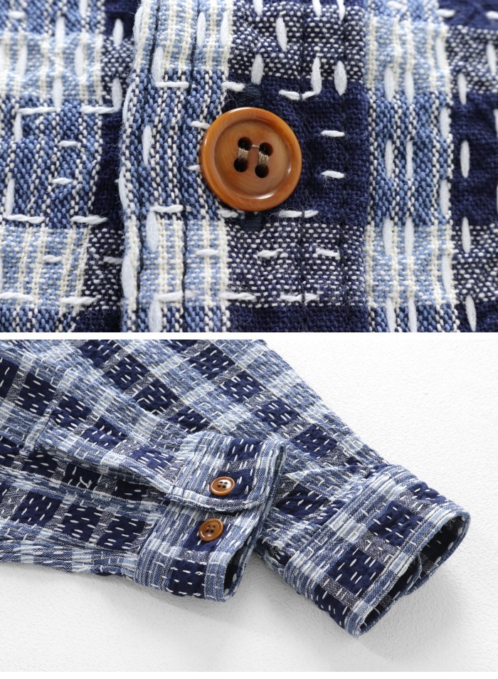 STUDIO D'ARTISAN（ステュディオ・ダ・ルチザン） インディゴ野良着