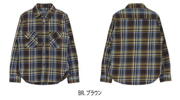 STUDIO D'ARTISAN（ステュディオ・ダ・ルチザン） フランネルチェック