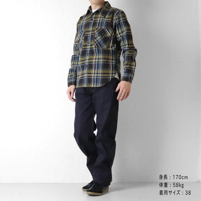 STUDIO D'ARTISAN（ステュディオ・ダ・ルチザン） フランネルチェック