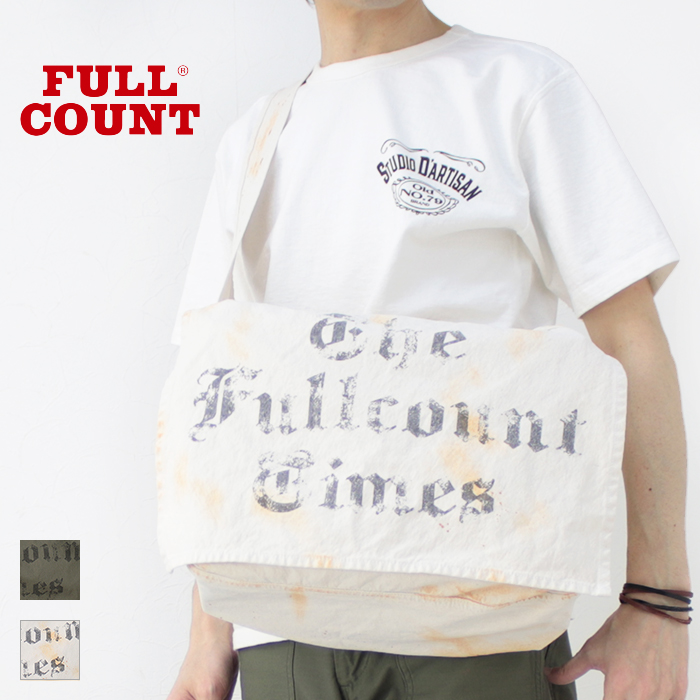 フルカウント FULLCOUNT ニュースペーパーバッグ 6030 メンズ 日本製 鞄 ショルダー ...