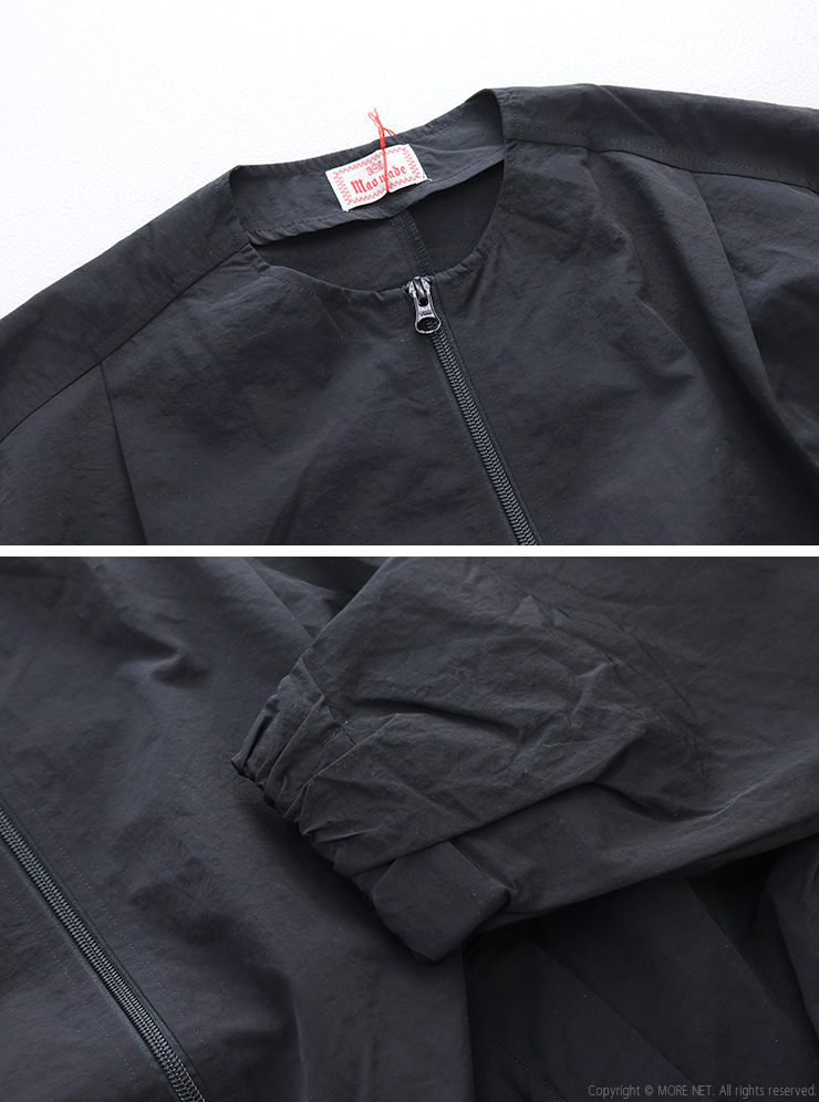 mao made（マオメイド） ヴィンテージウェザー バルーンシルエットZIP
