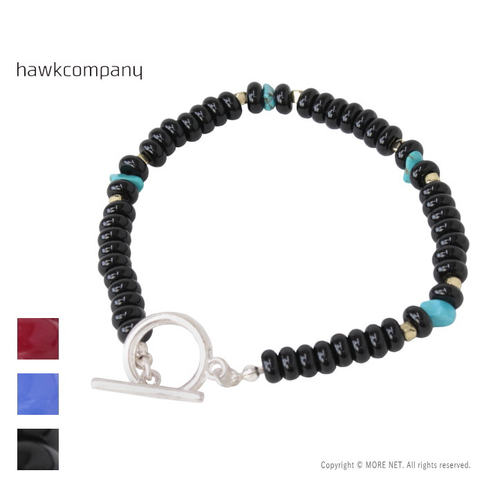 ホークカンパニー Hawk Company ビーズブレスレット 6190 メンズ レディース 2025春夏/メール便可 | Hawk Company
