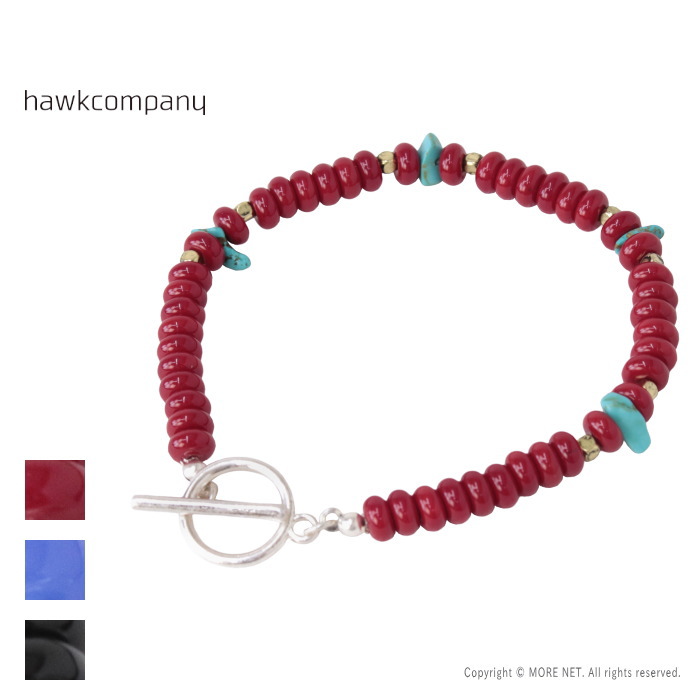 ホークカンパニー Hawk Company ビーズブレスレット 6190 メンズ レディース 2025春夏/メール便可 | Hawk Company | 02