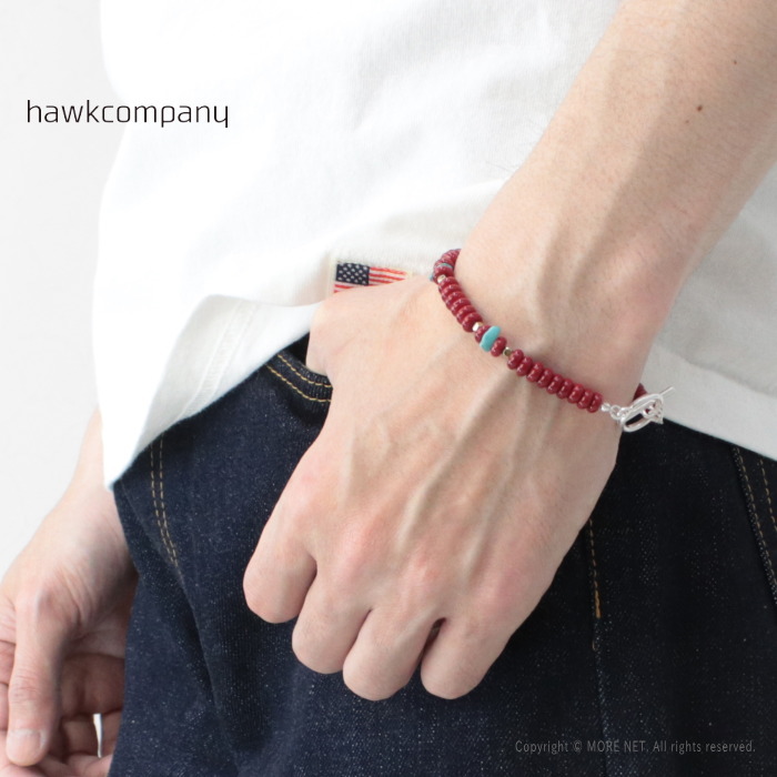 ホークカンパニー Hawk Company ビーズブレスレット 6190 メンズ レディース 2025春夏/メール便可 | Hawk Company | 05