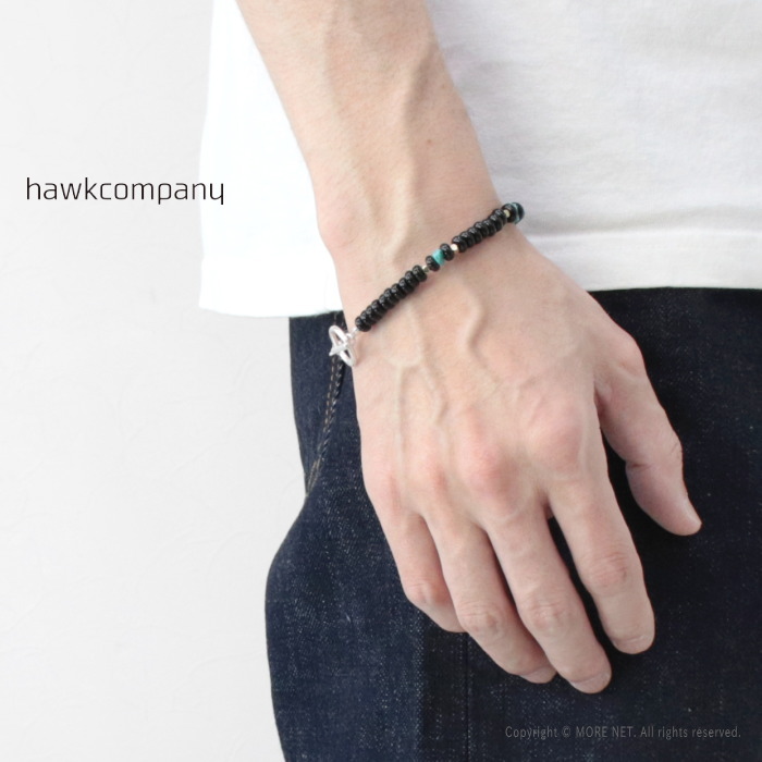 ホークカンパニー Hawk Company ビーズブレスレット 6190 メンズ レディース 2025春夏/メール便可 | Hawk Company | 01