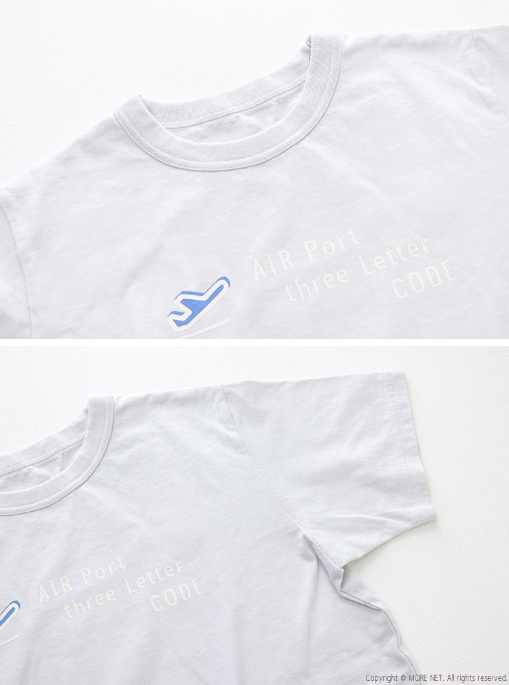 快晴堂 かいせいどう 半袖UNI-Tシャツ BASIC FIT B柄 エアーポート3