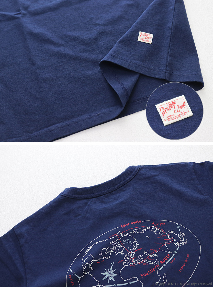 快晴堂 かいせいどう 半袖UNI-Tシャツ BASIC FIT C柄 ポーラールート