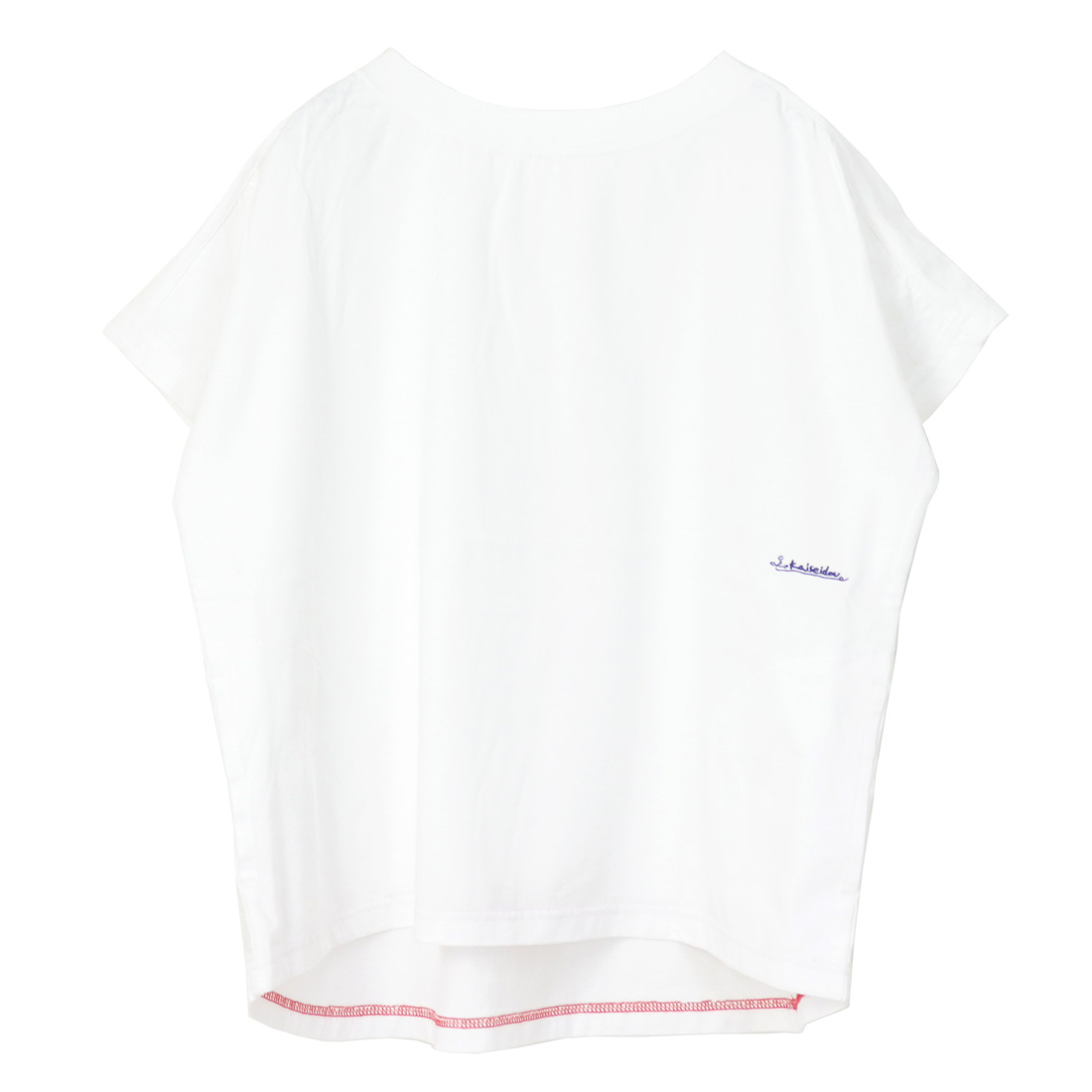 快晴堂 かいせいどう Girl's 肩ギャザー半袖Tシャツ 61C-32 無地