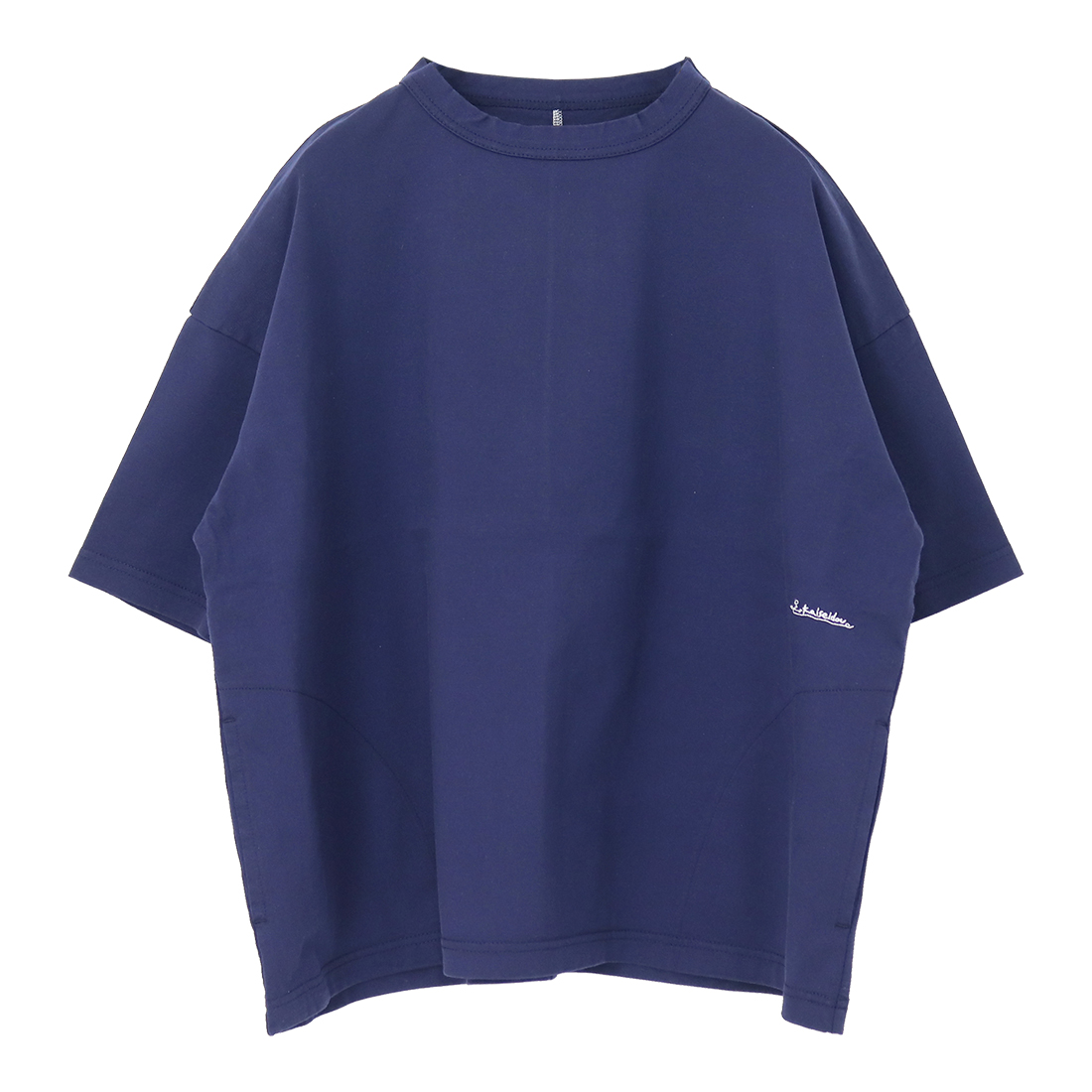 快晴堂 かいせいどう Girl's 首まわりしっかり五分袖Tシャツ 61C-33