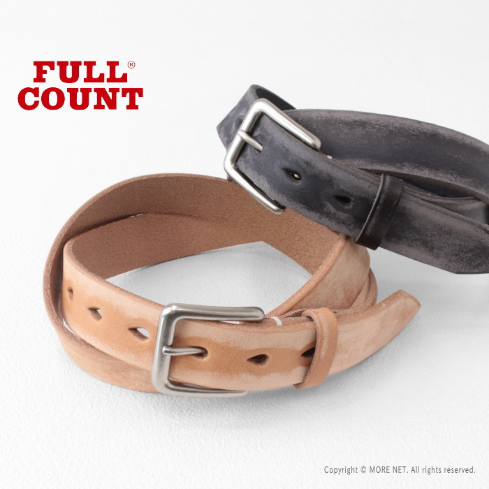 FULLCOUNT フルカウント ワイルドレザーナローベルト 6218