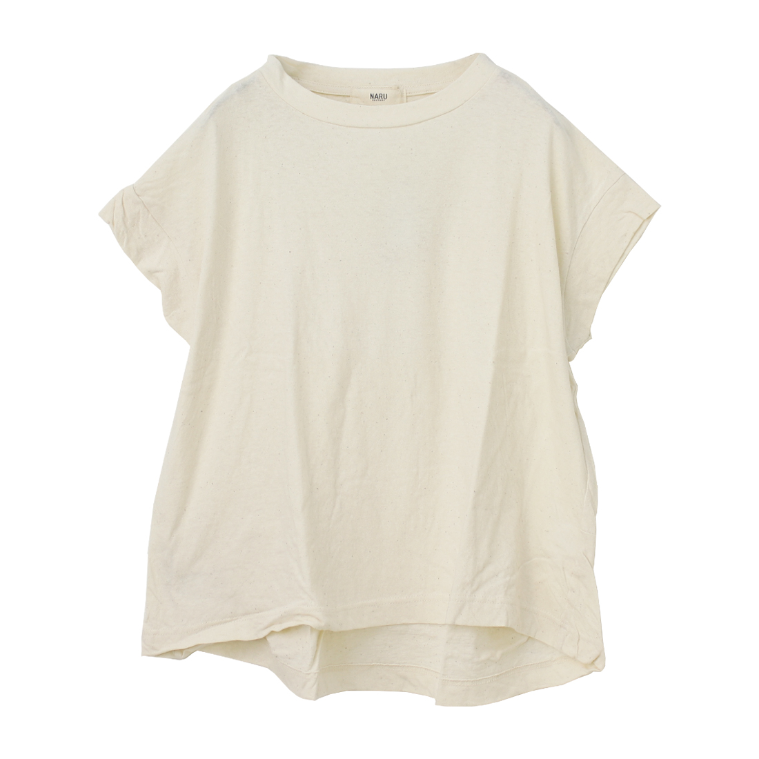 ナル NARU オールドコットンムラ糸リサイクル天竺カットソー 622101/649055 トップス Tシャツ 無地 日本製 レディース 2025春夏 爆買 | NARU | 05