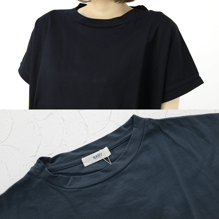 ファッション特集 NARU ナル 40/2クラシック天竺 ミナミシャツ 629031/649001 T 服&ファッション小物