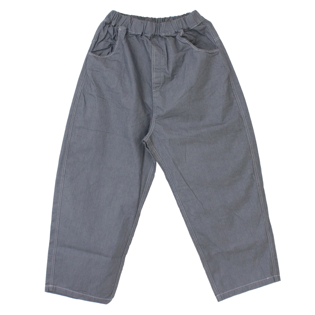 ★ナル NARU 8オンスムラデニムノッポパンツ 641800/641800BE ワイドパンツ ロング丈 無地 日本製 レディース 2025秋冬 | NARU | 02