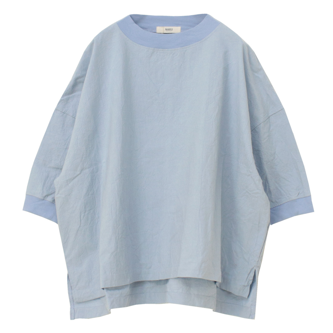 ナル NARU シーチングハンドワッシャーワイドプルオーバー 648841 日本製 トップス 無地 Tシャツ カットソー 日本製 レディース 2025春夏 | NARU | 07
