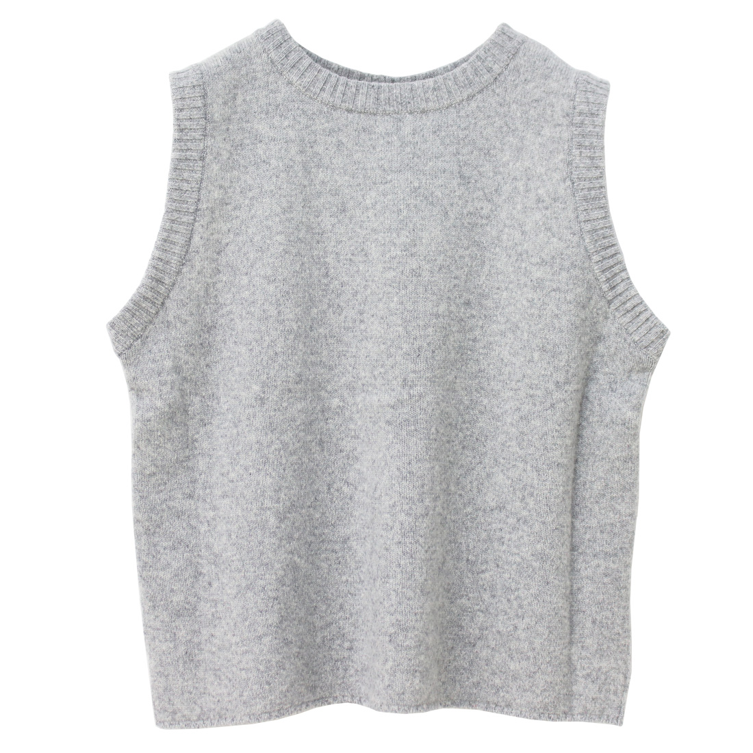 ナル NARU ラムウール2WAYニットベスト 650603 トップス 前後2WAY レイヤード 無地 ウォッシャブル 洗える 日本製 レディース 2025秋冬 | NARU | 02