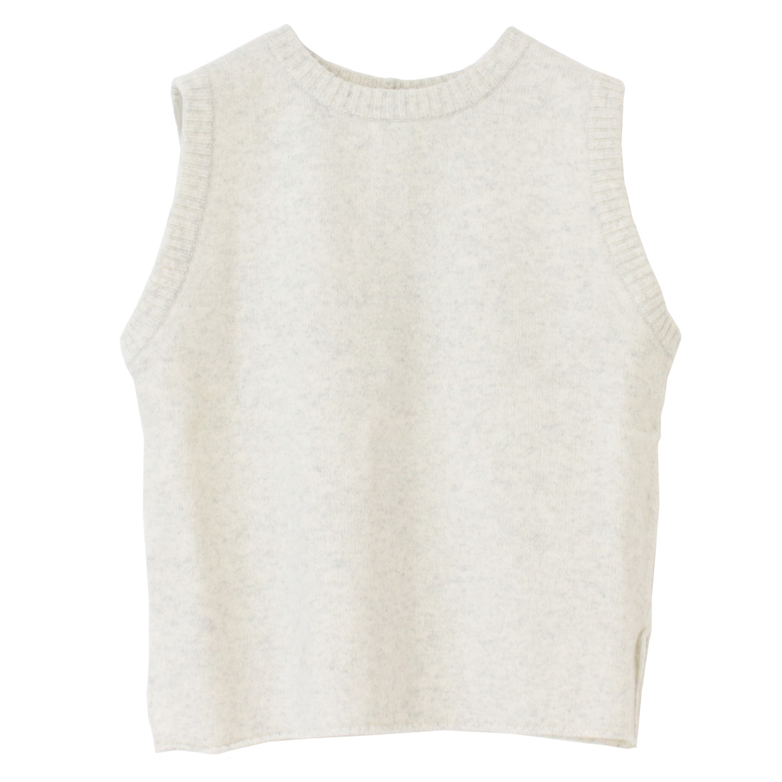 ナル NARU ラムウール2WAYニットベスト 650603 トップス 前後2WAY レイヤード 無地 ウォッシャブル 洗える 日本製 レディース 2025秋冬 | NARU | 03