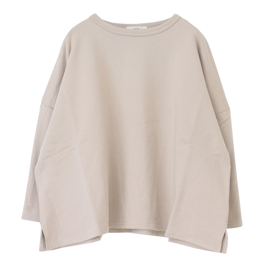 ナル NARU 30/10セントラル裏毛 ワイドプルオーバー 656011 スウェット 長袖 無地 日本製 レディース 2025秋冬 | NARU | 03