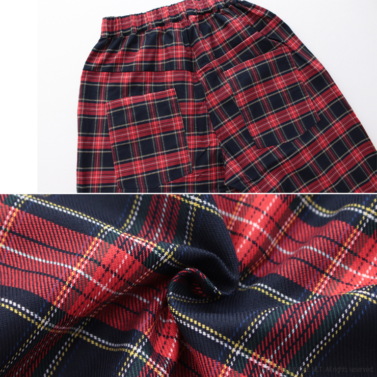 NARU（ナル） ロイヤルタータンノッポパンツ 656911 ボトムス タータン