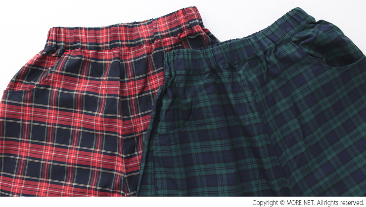 NARU（ナル） ロイヤルタータンノッポパンツ 656911 ボトムス タータン