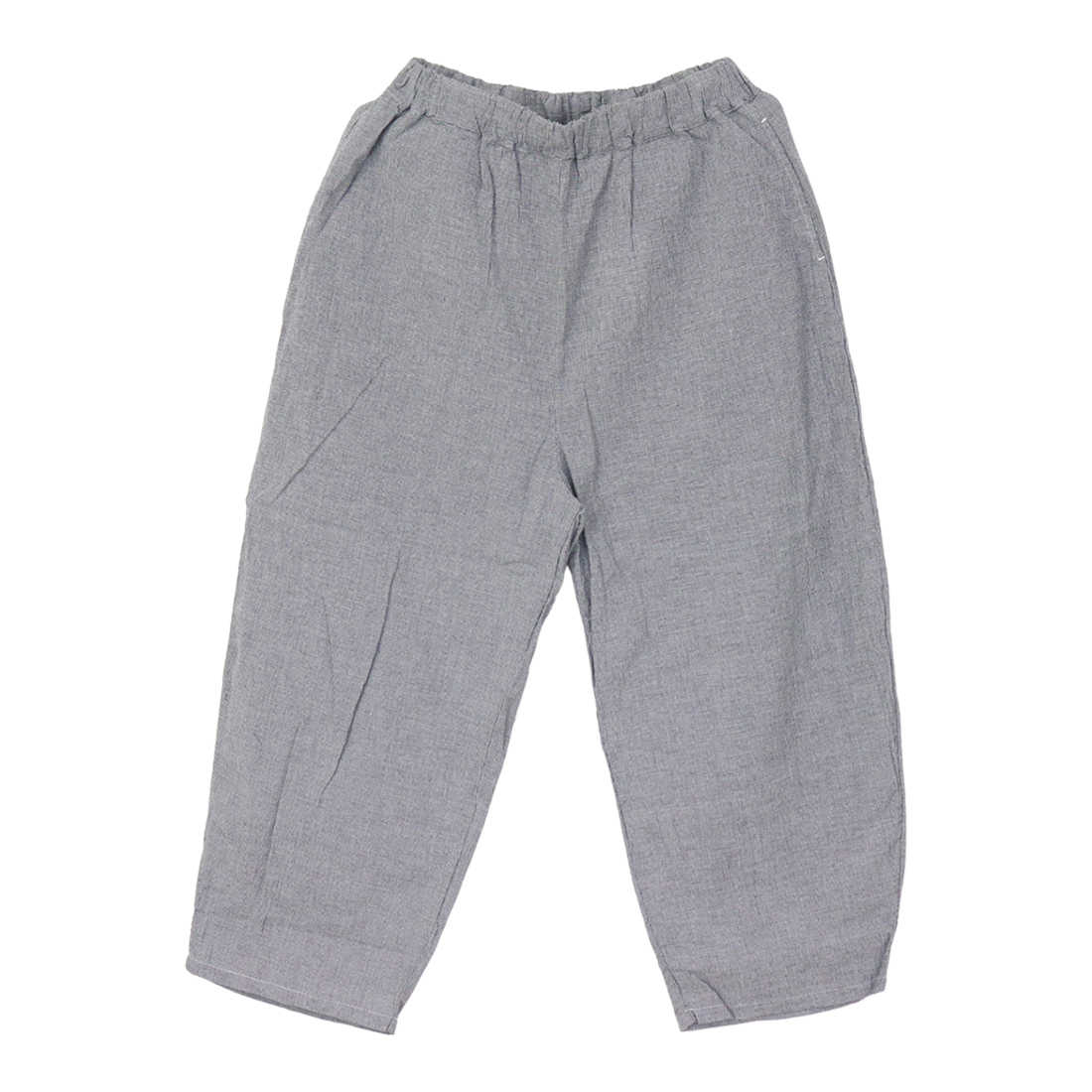 NARU（ナル） オーガニックコットンチェックエッグパンツ 662835BF