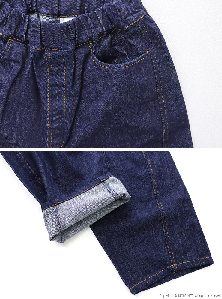 NARU（ナル） NARU 12ozデニムラウンドパンツ 6668101 ワイドパンツ