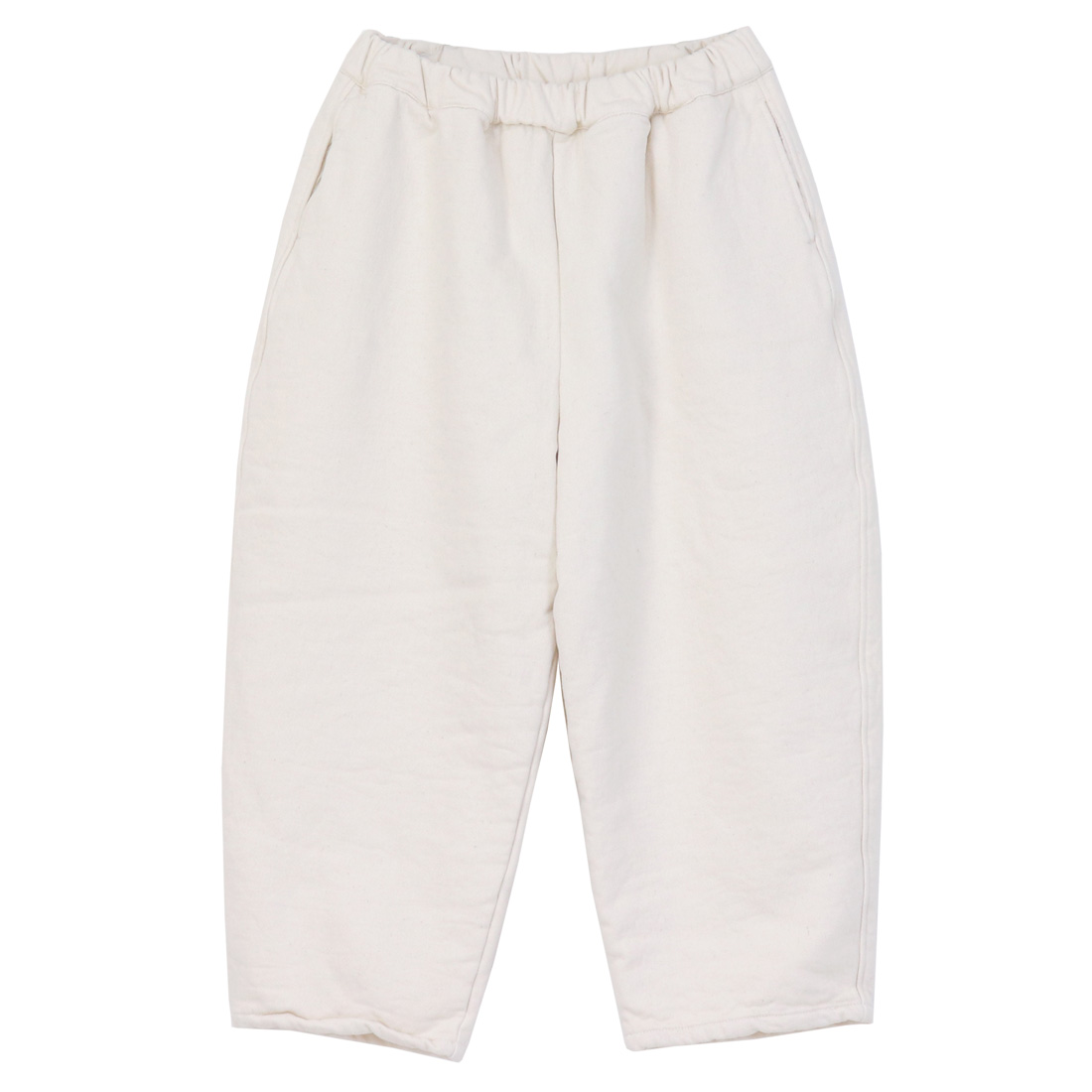 ナツ NARU（ナル） ムラデニム裏起毛エッグパンツ 6668251 イージーパンツ