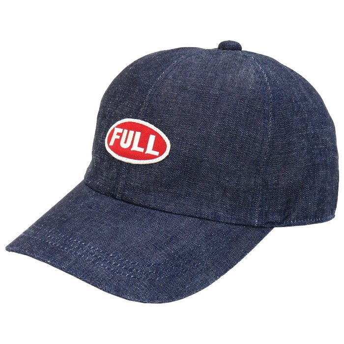 フルカウント FULLCOUNT  FULLワッペン デニムキャップ  6770 メンズ レディース 日本製 帽子 2023秋冬｜more-net2｜02