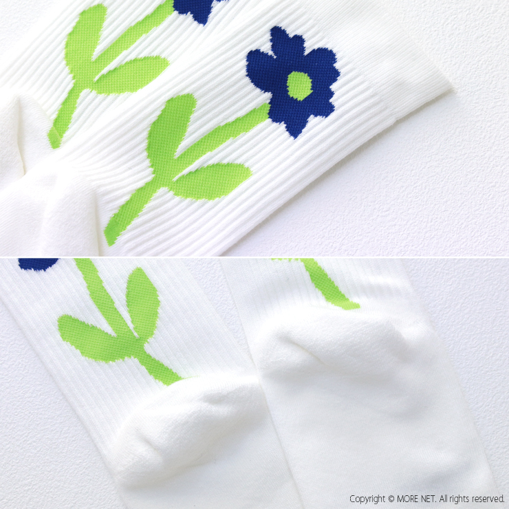 NATURAL LAUNDRY ナチュラルランドリー コットン HANAソックス