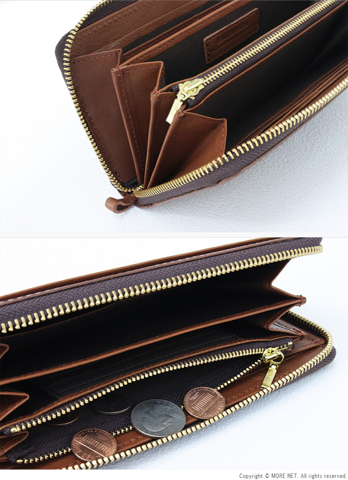 Hawk Company（ホークカンパニー） イタリアンレザー ロングウォレット