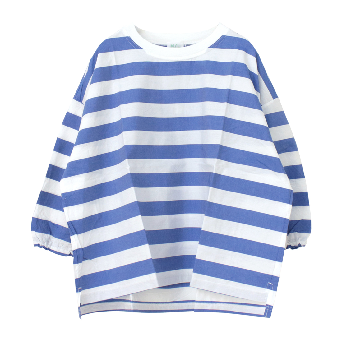 ナチュラルランドリー NATURAL LAUNDRY Cパネルワイドプルオーバー 7251C-019 トップス 7分袖 ボーダー 日本製 レディース 2025春夏 | NATURAL LAUNDRY | 02
