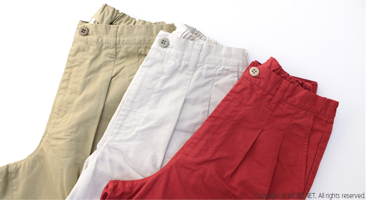 ナチュラルランドリー NATURAL LAUNDRY CLカルゼビッグチノパンツ 7251P-012 日本製 綿麻 無地 ワイド レディース 2025春夏 | NATURAL LAUNDRY | 12